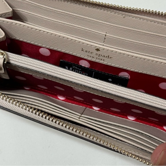 NEW Kate Spade Mickey Mouse Wallet Special Edition (Disney x Kate Spade) - Picture 5 of 6